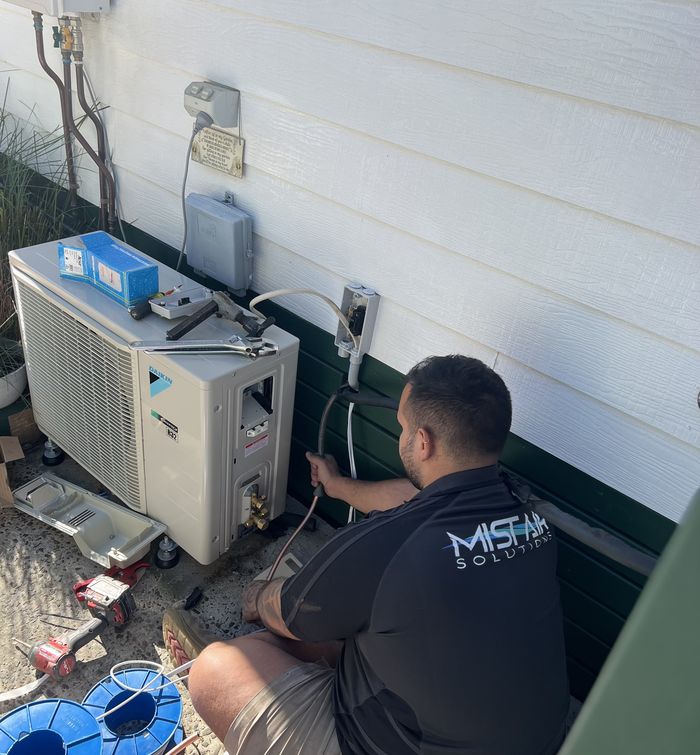 Outdoor unit installation